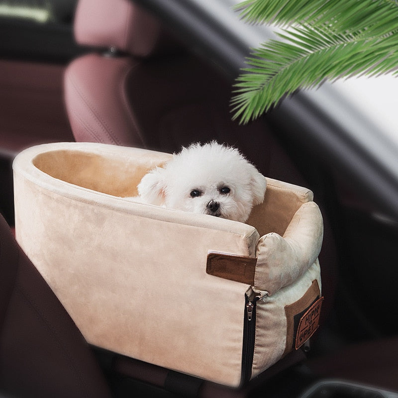 Portable Cat Dog Bed Travel Central Control Car Safety 0 DailyAlertDeals   