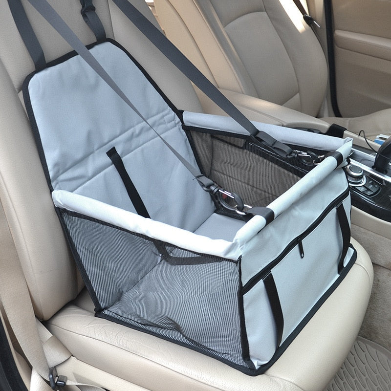 CAWAYI KENNEL Travel Dog Car Seat Cover Folding Hammock Pet 0 DailyAlertDeals Grey 40x30x25cm China