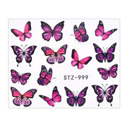 1Pcs Water Nail Decal and Sticker Flower Leaf Tree Green Simple Summer DIY Slider for Manicure Nail Art Watermark Manicure Decor 0 DailyAlertDeals TA623  