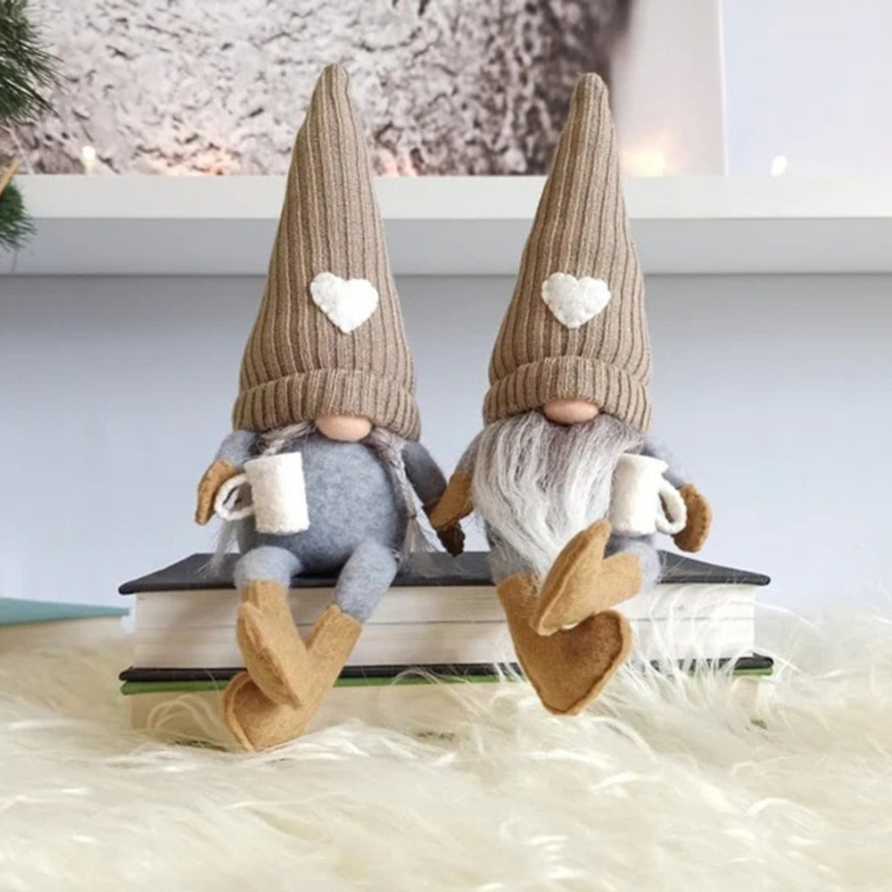 Coffee Gnome Dolls Coffee Gnomes Plush Coffee Bar Decoration for Farmhouse Kitchen Plush Doll Christams Decorations for Home 0 DailyAlertDeals   