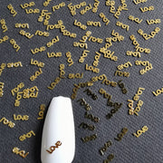 100Pcs/Lot Gold Metal Nail Decals Ultra-thin Flakes Nail Bling Rhinestone Cute 3D Nail Art Decorations Charm Nail Art Rivets 0 DailyAlertDeals 778  