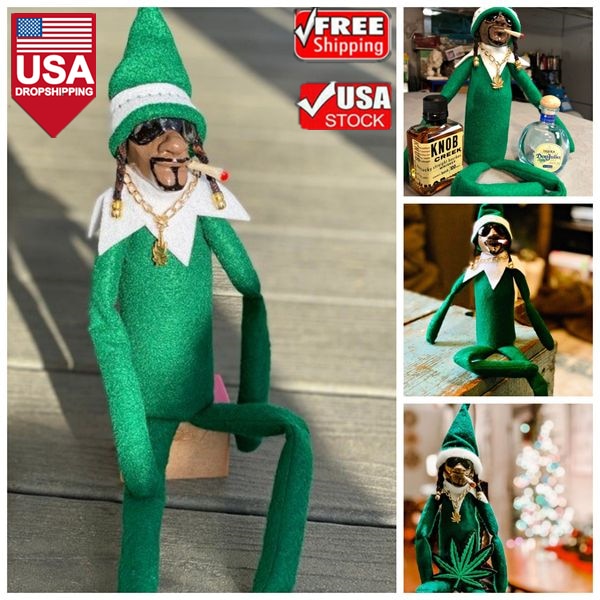 Snoop on A Stoop Christmas Elf Doll on the shelf Home Decoration New Year Christmas Gift Toy Christmas elf doll DailyAlertDeals   