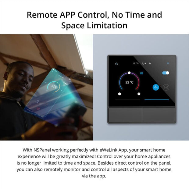 SONOFF NSPanel EU US Wifi Smart Scene Wall Switch Smart Thermostat Display Switch All-in-One Control For Alice Alexa Google Home 0 DailyAlertDeals   