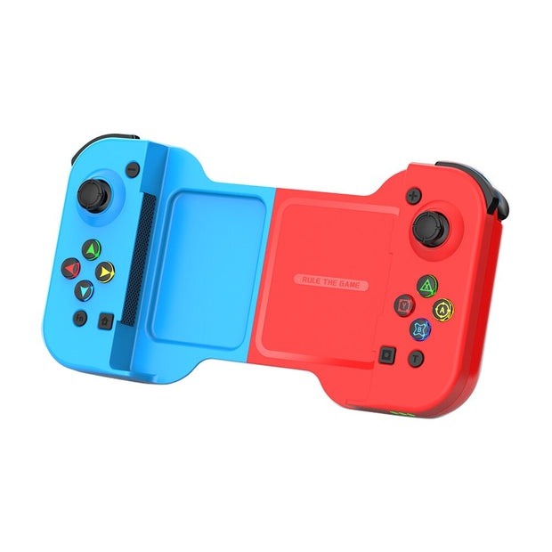 Bluetooth Game Controller 6-axis Gyroscope Cellphone Gamepad Dual Vibration Motor for NS Switch for PS4 for PUBG Mobile Game 0 DailyAlertDeals Red China 