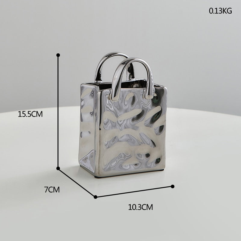 Nordic minimalistic Ceramic Vase White Ceramic Flower Vase Modern Home Decor Great pot pottery Living Room Decoration Ornaments Nordic Ceramic Vase DailyAlertDeals Small Vase 1  