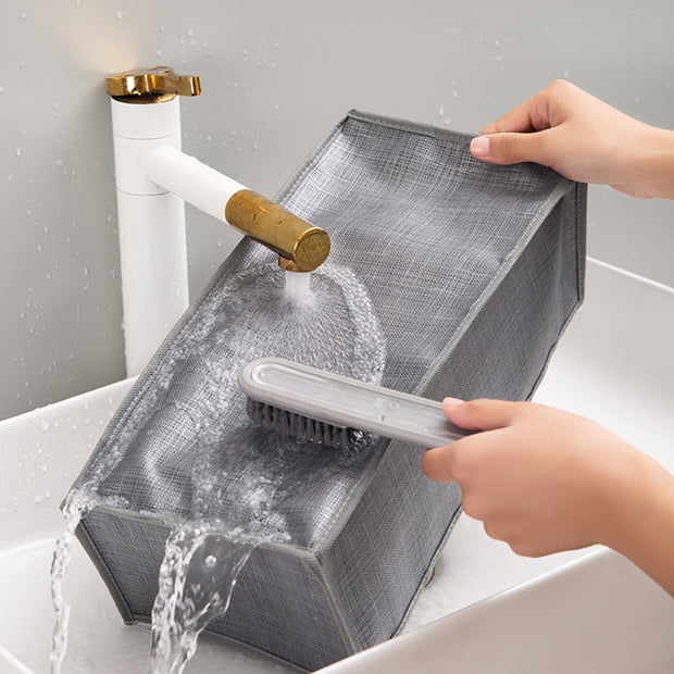 Household finishing bag multi-functional compartment storage bag household layered jeans finishing box Household finishing bag multi-functional compartment storage bag DailyAlertDeals   