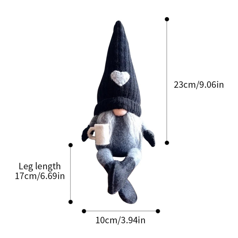 Coffee Gnome Dolls Coffee Gnomes Plush Coffee Bar Decoration for Farmhouse Kitchen Plush Doll Christams Decorations for Home 0 DailyAlertDeals A China 