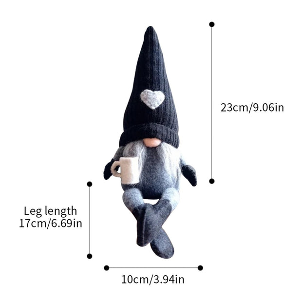 Coffee Gnome Dolls Coffee Gnomes Plush Coffee Bar Decoration for Farmhouse Kitchen Plush Doll Christams Decorations for Home 0 DailyAlertDeals A China 