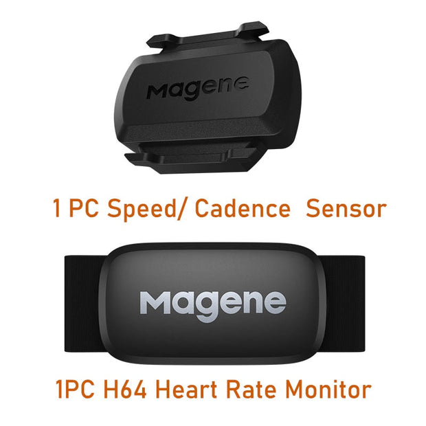 Magene S3+ Speed Cadence Sensor ANT Bluetooth Computer Speedmeter Dual Sensor Bike Accessories Compatible with WahooOnelap Zwift 0 DailyAlertDeals S3 and H64 Sensor  