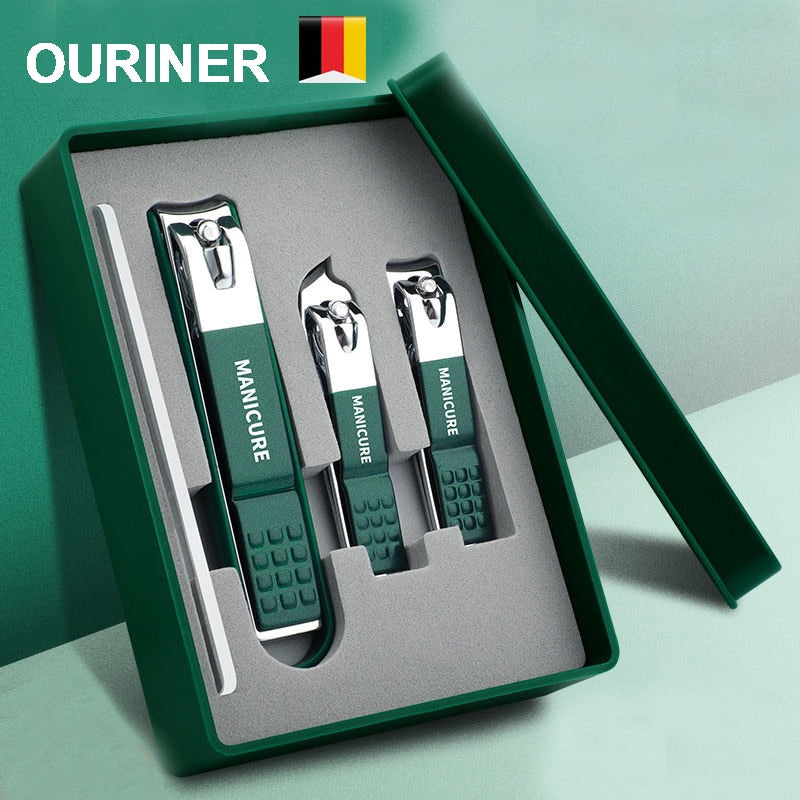 Branded Nail Clipper Set Manicure & Pedicure Tools For Men & Women Travel Nail Care Set Nail Clippers DailyAlertDeals   