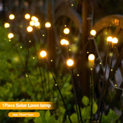 Solar LED Light Outdoor Waterproof Garden Sunlight Powered Landscape Lights Firefly Garden Lights Lawn Garden Decor Solar Light Home & Garden DailyAlertDeals   