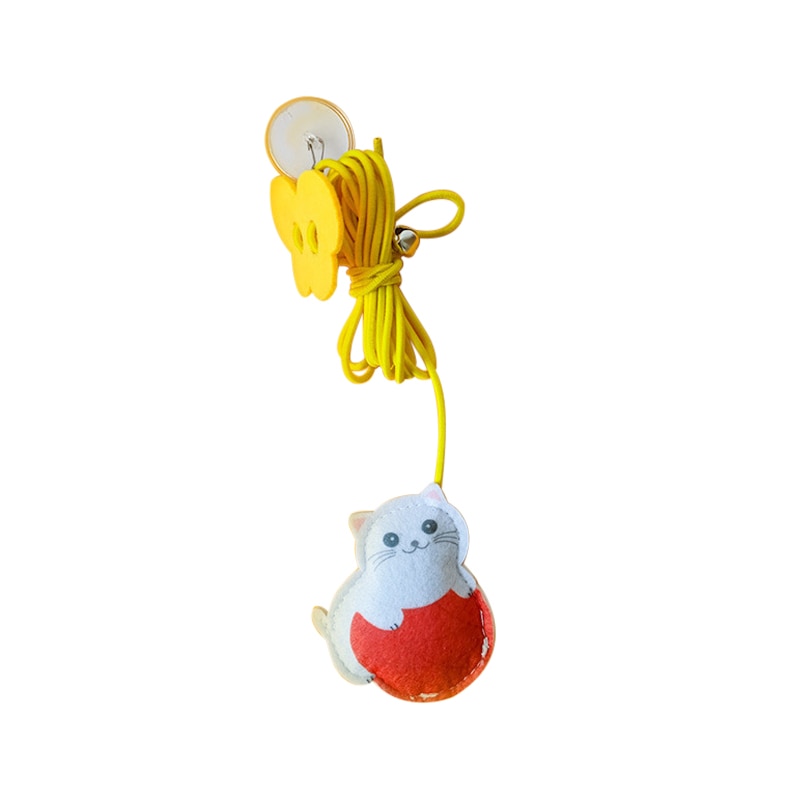 Interactive Hanging Cat Toy Simulation Cat Toy Funny Self-hey Interactive Toy for Kitten Playing Teaser Wand Toy Cat Supplies Hanging Cat Toy DailyAlertDeals Felt Cat CN 