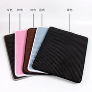 Waterproof Pet Cat Litter Mat Double Layer Pet Litter Box Mat Non-slip Sand Cat Pad Washable Bed Mat Clean Pad Products 0 DailyAlertDeals   