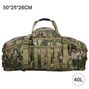 40L 60L 80L Waterproof Travel Bags Large Capacity Luggage Bags Men Duffel Bag Travel Tote Weekend Bag Military Duffel Bag 0 DailyAlertDeals 40L Green Camo China 