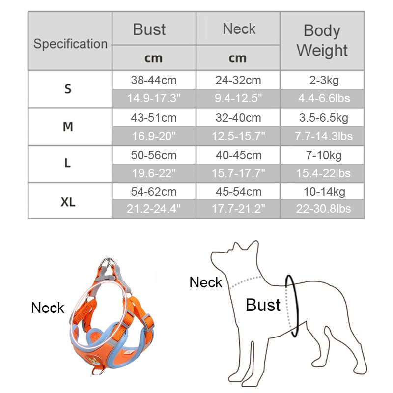 New Pet Dog Harness Leash Set Reflective Adjustable Puppy harness 0 DailyAlertDeals   