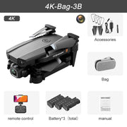 XT6 Mini Drone 4K 1080P HD Camera WiFi Fpv Air Pressure Altitude Hold Foldable Quadcopter RC Dron Kid Toy Boys GIfts Mini Drone 4K 1080P HD Camera DailyAlertDeals 4K Bag 3B USA 