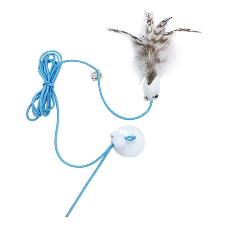 Interactive Hanging Cat Toy Simulation Cat Toy Funny Self-hey Interactive Toy for Kitten Playing Teaser Wand Toy Cat Supplies Hanging Cat Toy DailyAlertDeals s 5 CN 