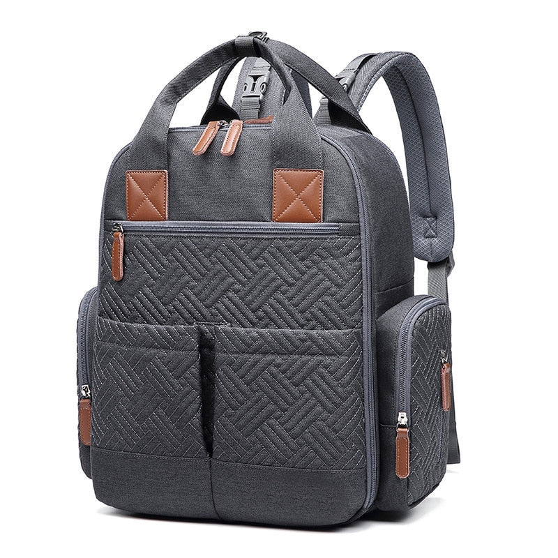 Diaper Bag Backpack Stroller Baby Bags for Mom Nappy Bag Mommy Maternity Packages Maternity Packs Supplies for Pregnant Women Diaper Bag Backpack DailyAlertDeals Gray No pad United States 
