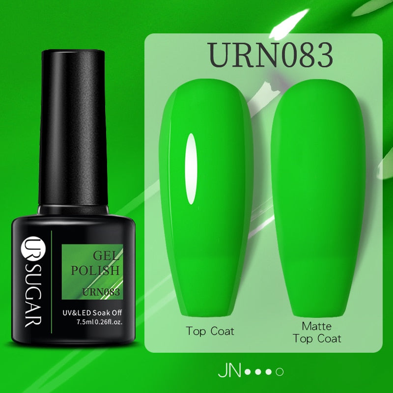 UR SUGAR Sparkling Gel Nail Polish Reflective Glitter Nail Gel Semi Permanent Nail Art Varnish For Manicures Need Base Top Coat 0 DailyAlertDeals URN083  
