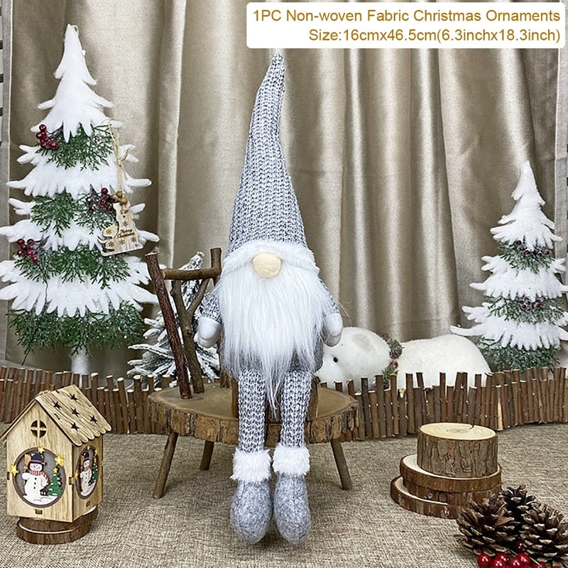 Christmas Doll Ornaments Merry Christmas Decorations For Home Table Decor Xmas Gift 2022 Navidad Happy New Year Decor 2023 Noel Christmas elf doll DailyAlertDeals Xmas doll 13 China 