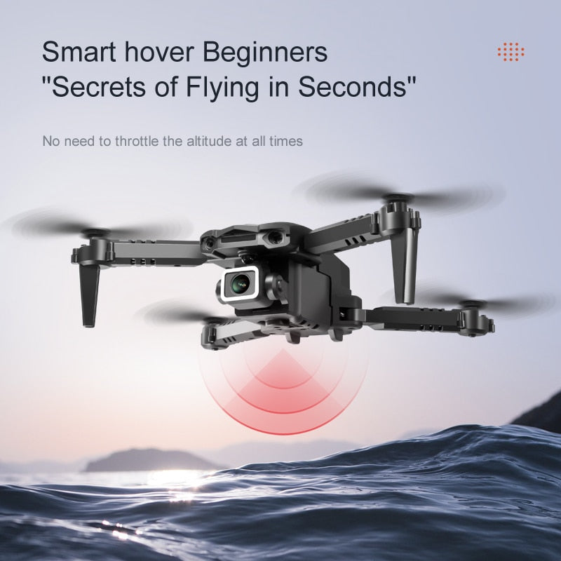 S128 Mini Drone 4K HD Camera Three-sided Obstacle Avoidance Air Pressure Fixed Height Professional Foldable Quadcopter Toys S128 Mini Drone 4K HD Camera DailyAlertDeals   