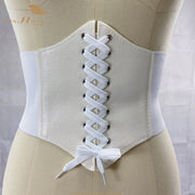 Women's Underbust Corsets Tops Body Shapewear Girdles Bustiers Waist Cincher Corset Waist Trainer for Women Shapewear DailyAlertDeals White waist 62-80cm 