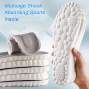 4D Sports Shoes Insoles Super Soft Running Insole for Feet Shock Absorption Baskets Shoe Sole Arch Support Orthopedic Inserts  DailyAlertDeals   