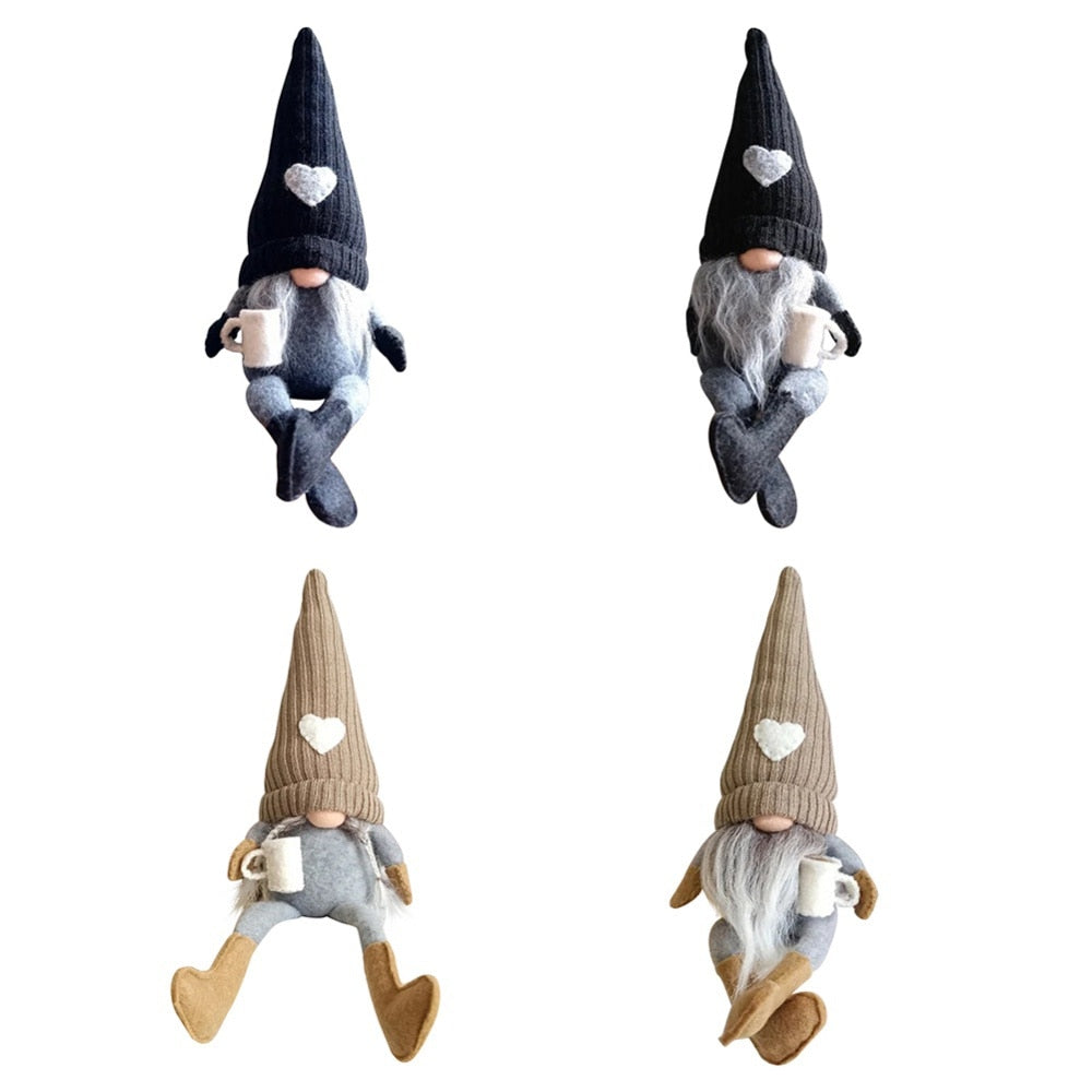 Coffee Gnome Dolls Coffee Gnomes Plush Coffee Bar Decoration for Farmhouse Kitchen Plush Doll Christams Decorations for Home 0 DailyAlertDeals   