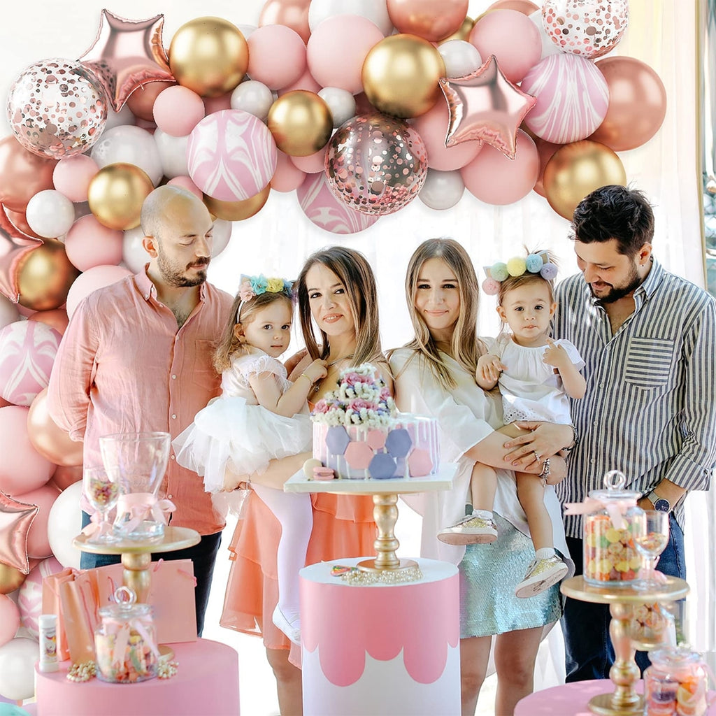 Macaron Balloon Garland Arch Kit 1st Birthday Party Decoration Kids Wedding Birthday Balloon baby shower Confetti Latex Baloon 0 DailyAlertDeals   