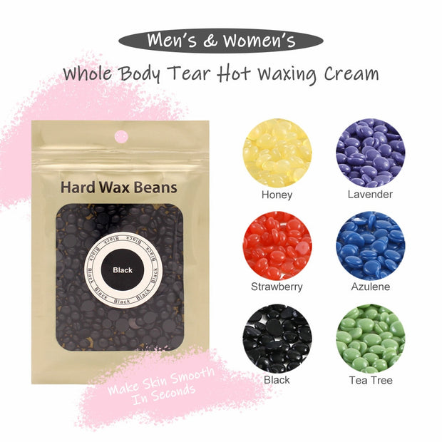 Wax Warmer Heater Depilation Hair Removal Waxing Dipping Pot Depilatory Wax Melt Kit Machine Epilator for Facial Bikini Hand Leg 0 DailyAlertDeals   