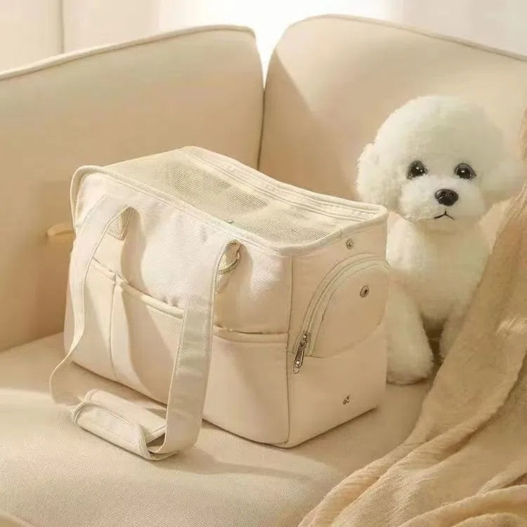 Portable Pet Carrier Bag for Puppy, Cat, Kitten, Rabbit Breathable Shoulder Bag up to 6KG Load 0 DailyAlertDeals   