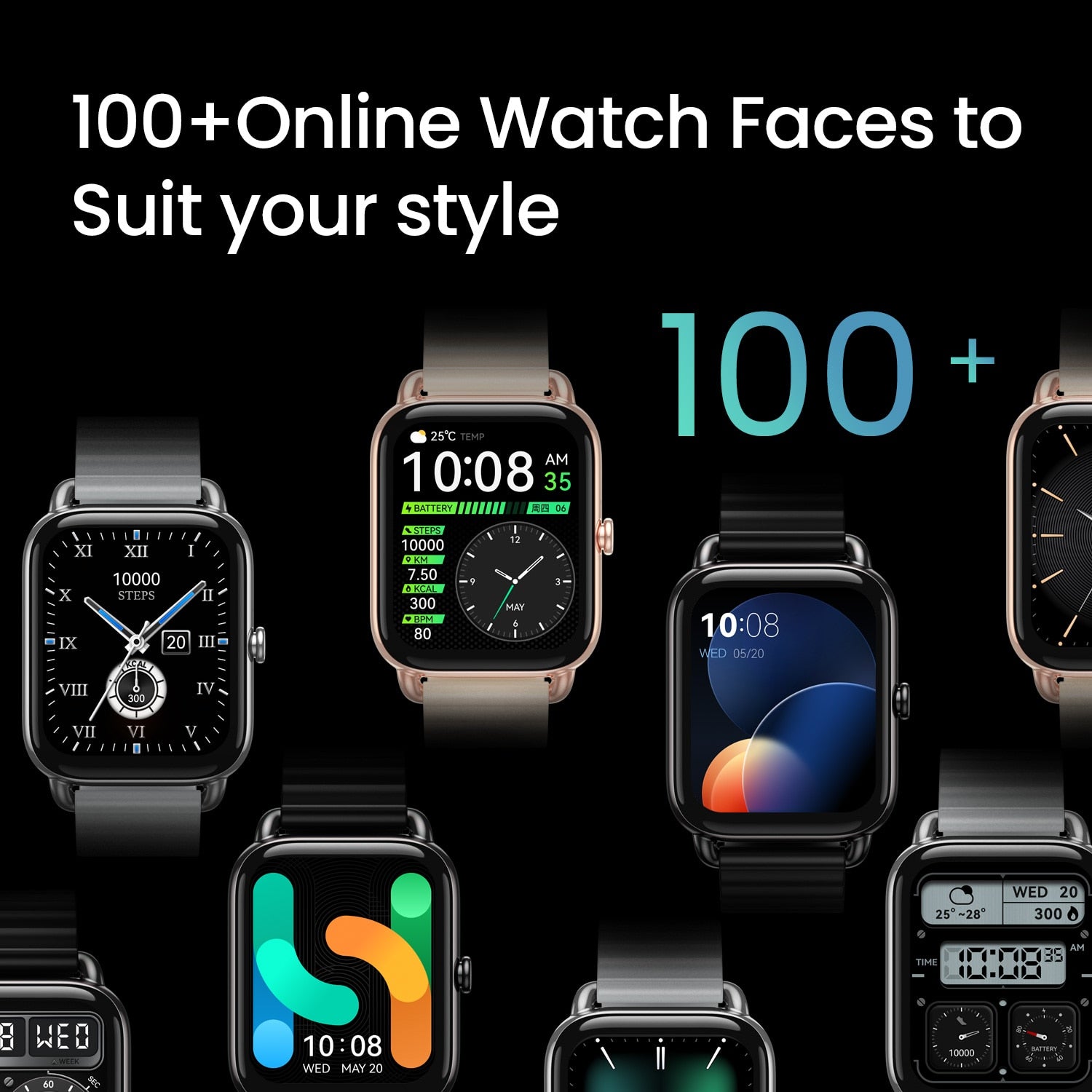 HAYLOU RS4 Plus Smartwatch 1.78 AMOLED Display 105 Sports Modes 10-day Battery Life Smart Watch  for Men Smart Watch for Women smart watch DailyAlertDeals   