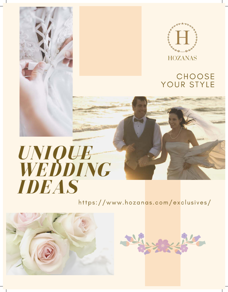 UNIQUE WEDDING IDEAS  hozanas4life   