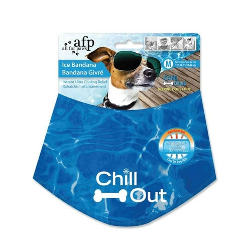 All For Paws Ice Dog Cooling Bandana Chill Out Pet Neck Cool Collar Home & Garden Ozdingo Large  