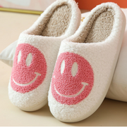 Cute Plush Half-wrapped Heel Non-slip Warm House Slippers Shoe Accessories Orange Felix Pink 39 to 40 