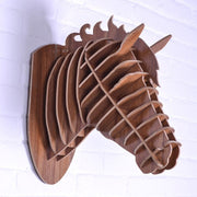 Horse Crafts Animal Head Home Decoration Novelty Items DIY Artwork Carving Wall  hozanas4life   