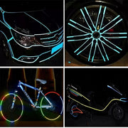 DIY Car Luminous Stickers 8m Reflective Tape Motor Bike Truck Night Light Shining DIY Car Luminous Reflective Stickers hozanas4life   