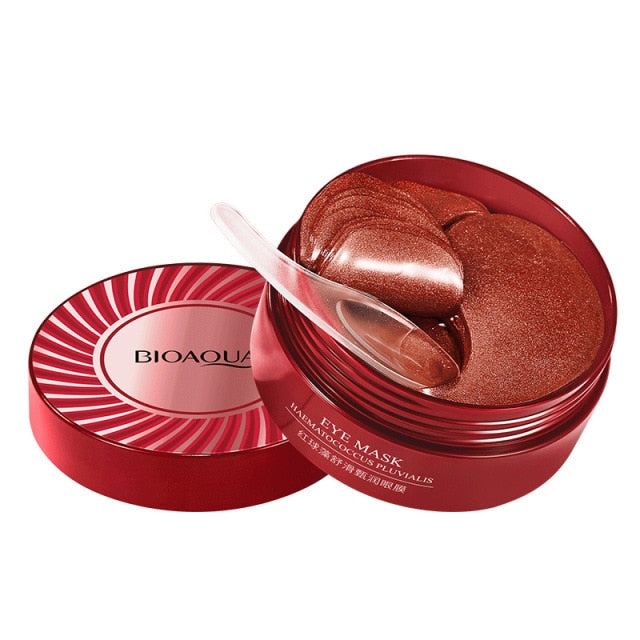 60 Pcs Avocado Collagen Mask Natural Moisturizing Gel Eye Patches Remove Dark Circles  hozanas4life red new  