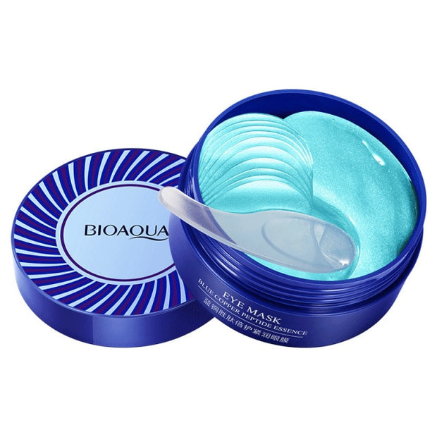 60 Pcs Avocado Collagen Mask Natural Moisturizing Gel Eye Patches Remove Dark Circles  hozanas4life blue new  