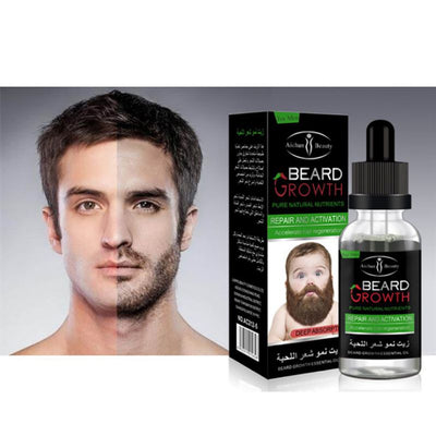 Natural Organic Men Beard Growth Oil Health & Beauty hozanas4life   