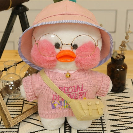 30cm Cartoon Cute LaLafanfan Cafe Duck Plush Toy Stuffed Soft Kawaii Duck Doll  hozanas4life 43  