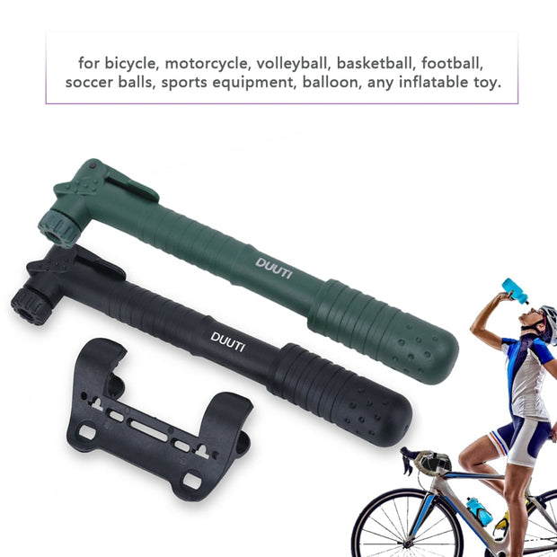 Portable Bicycle Air Pump Hand Sport &amp; Cycling Ball Basketball Soccer Tire Inflator  hozanas4life   