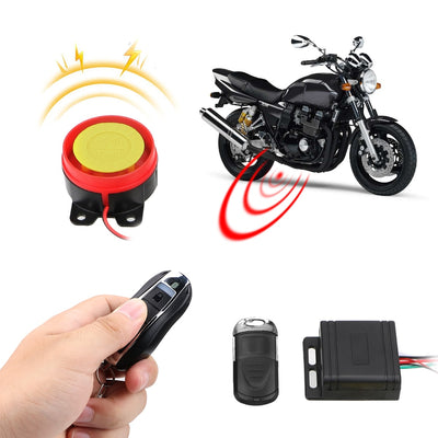 Motorcycle Bike Anti-theft Smart Alarm Security Alarm System 12V Remote Control  hozanas4life   