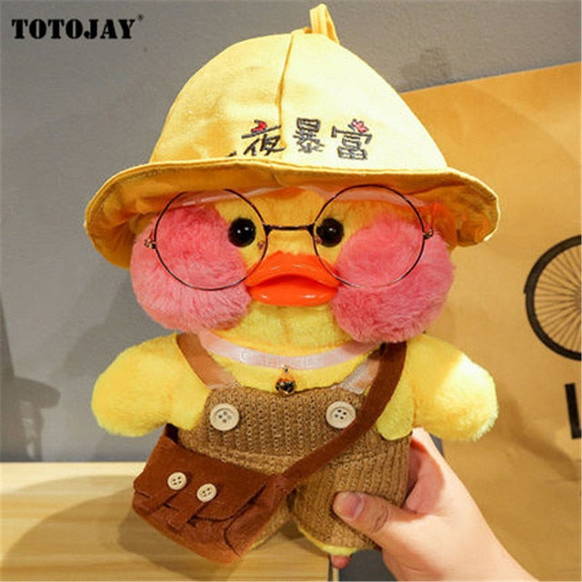 30cm Cartoon Cute LaLafanfan Cafe Duck Plush Toy Stuffed Soft Kawaii Duck Doll  hozanas4life 36  