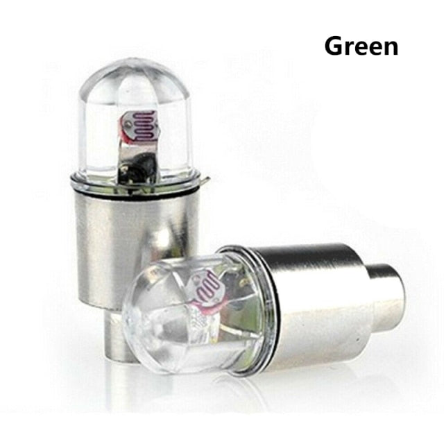 2PCS Car Bicycle Motocycle LED Lights Wheel Tire Valve Caps Cycling Vehicles & Parts hozanas4life 03 United States 