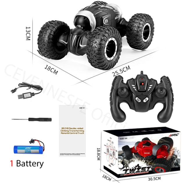 2022 New Desert Cars RC Car Toy for kids High Speed Climbing RC Car Children Toys RC Car Toys for children hozanas4life Black 1Battery France 