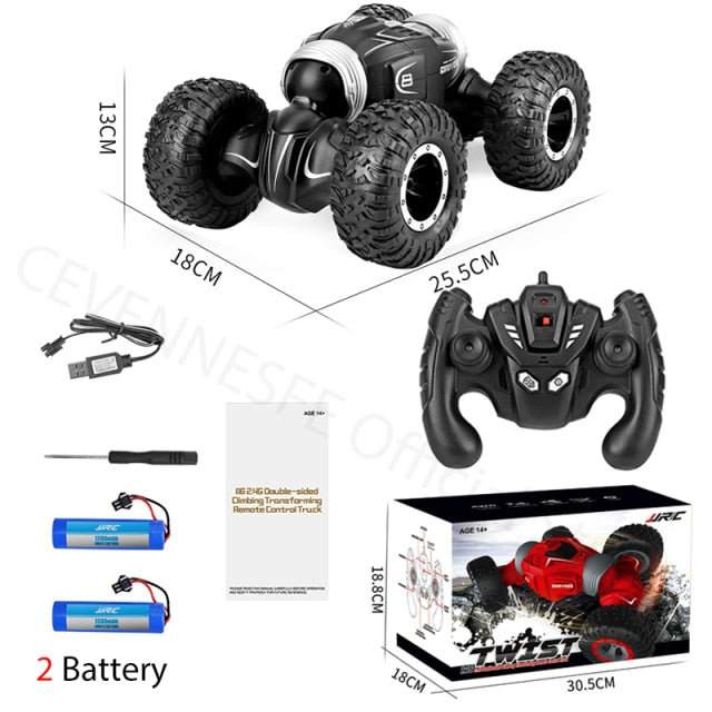 2022 New Desert Cars RC Car Toy for kids High Speed Climbing RC Car Children Toys RC Car Toys for children hozanas4life Black 2Battery France 