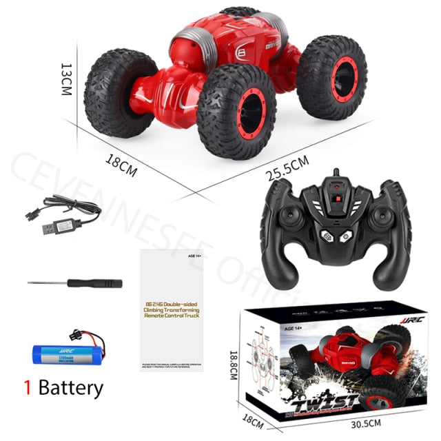 2022 New Desert Cars RC Car Toy for kids High Speed Climbing RC Car Children Toys RC Car Toys for children hozanas4life Red 1Battery France 