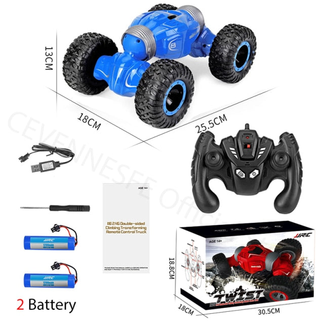 2022 New Desert Cars RC Car Toy for kids High Speed Climbing RC Car Children Toys RC Car Toys for children hozanas4life Blue 2Battery France 