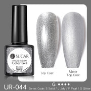 UR SUGAR 7.5ml Glitter UV Gel Nail Polish Glitter Sequins Soak Off nail polish hozanas4life UR-044  